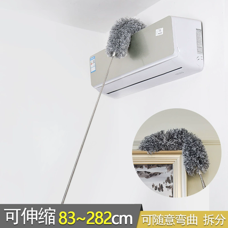 Пылесос-щетка для уборки, для дома и автомобиля, не линяет, для уборки и подметания, выдвижная щетка.