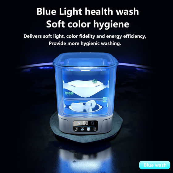 [Cross-border exclusive] Mini washing machine automatic portable household underwear underwear washing machine socks artifact