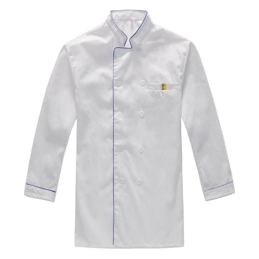 Restaurante Comedor Cocina ropa Hotel chef ropa de trabajo ropa de otoño e invierno restaurante manga larga chef ropa logotipo personalizado