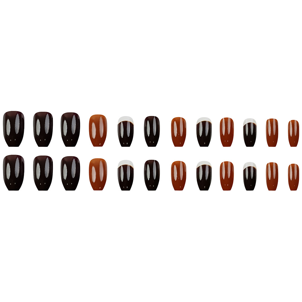 Uñas negras transfronterizas Venta caliente Ballet Armor Parche de uñas Chicas calientes Parche de uñas Armadura de alta calidad al por mayor