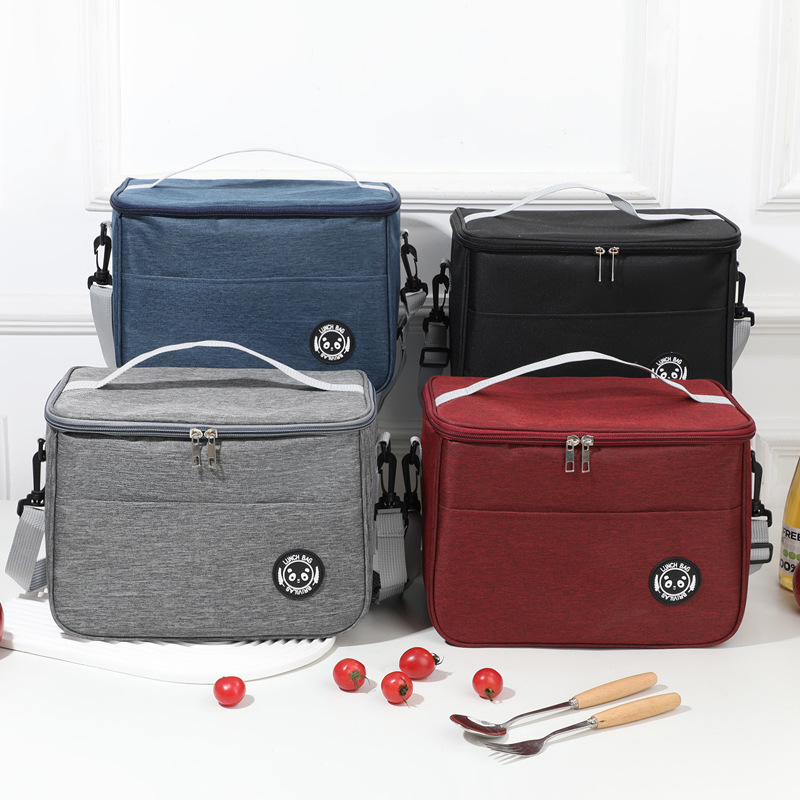 Cross-Border Portable Insulated Bag, Foldable Lunch Bag, Cross-Body Lunch Bag, Ice Bag, Lunch Box Storage Bag