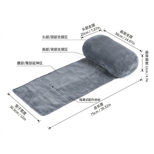 Ergonomic Pillows for Recliners Side Sleeping Support Pillows Neck…