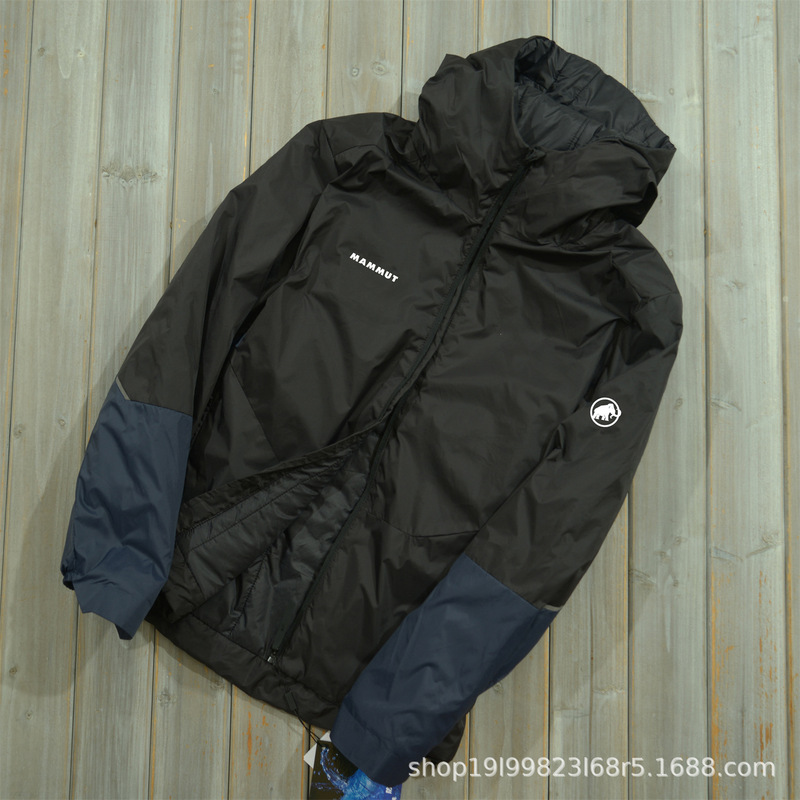 Mammut Mammoth Men's and Women's Couple's Lightweight Cotton Jacket Large Size Casual Sports Lightweight Outdoor Warm Jacket