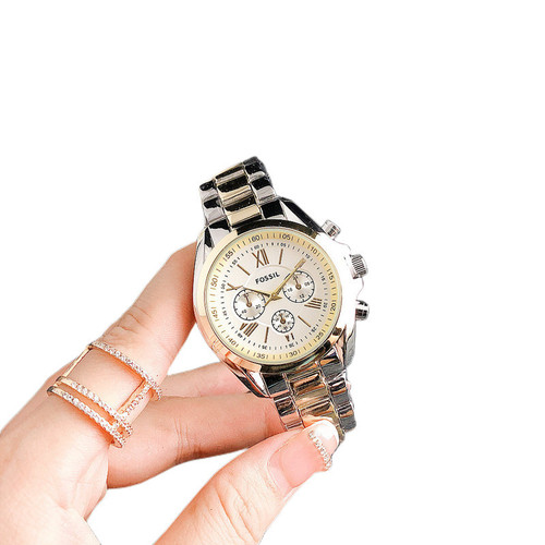 Six-hand watch unisex quartz watch women's watch brand Amazon Japan three-eye decorative watch