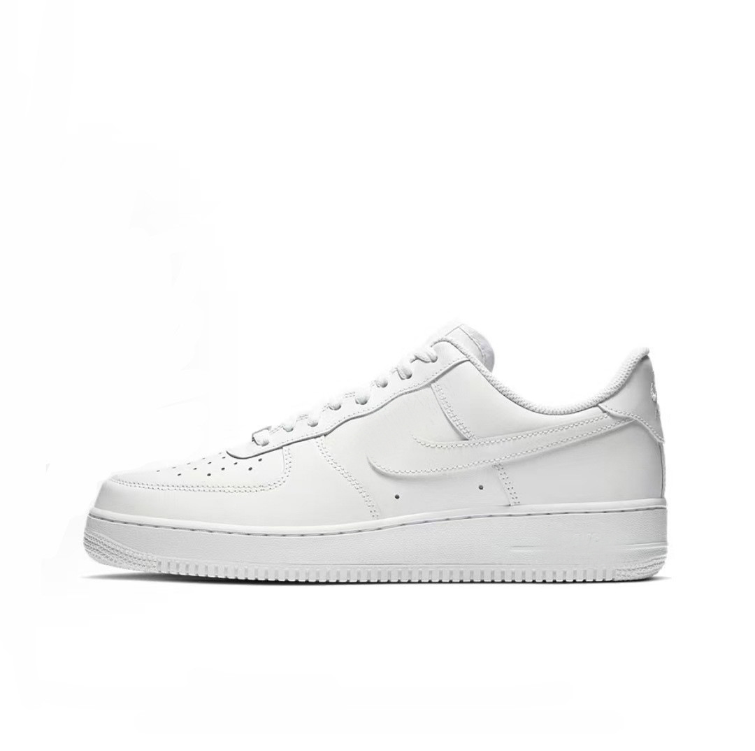 Putian versión alta puro original fuerza aérea 1 blanco negro puro zapatos de skate de hombre y mujer ligero de alto nivel universal zapatos deportivos casuales pequeños blancos