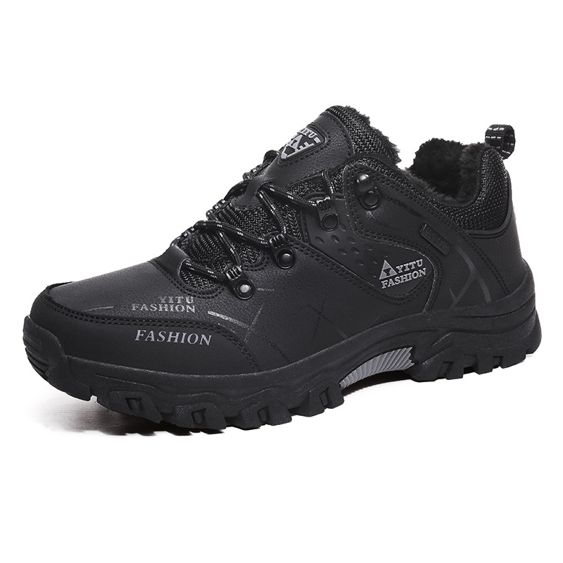 Waren mit Fellisolierung, Outdoor-Wanderschuhe, übergroße Sport- und Freizeitschuhe für Herren_voghion.com