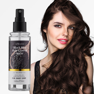 KORMESIC black rice long hair hair spray HAIR GROWTH SPRAY cross-border foreign trade manufacturers wholesale