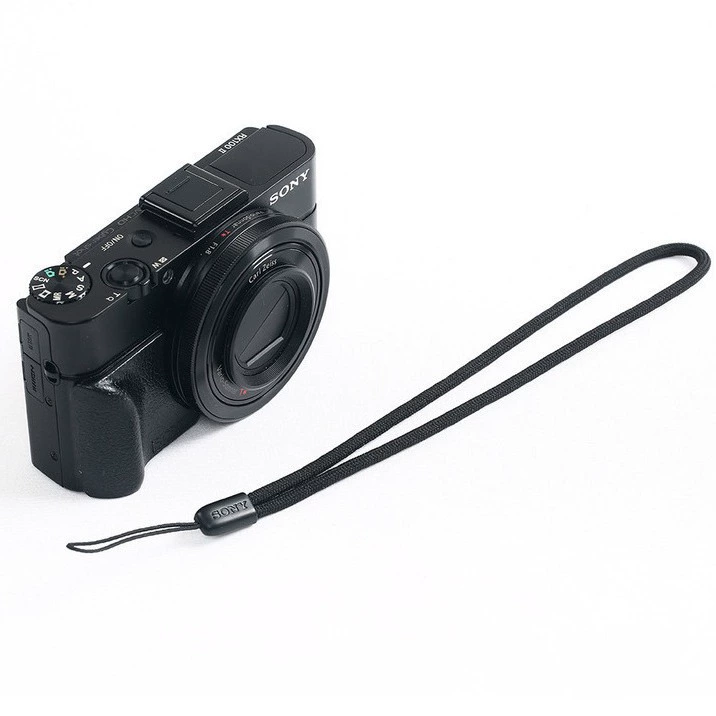 SONY кооперационный поставщик Sony цифровая камера слинг ремешок дурак машина камера браслет черный серый цвет клип