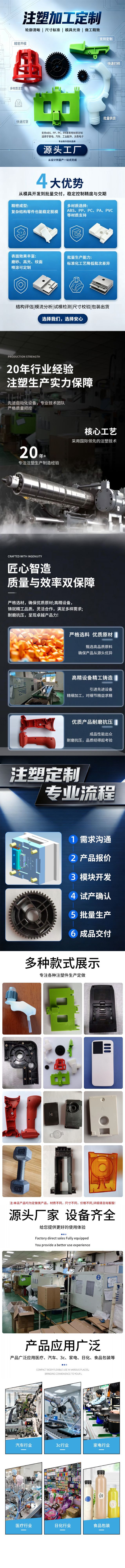 Nantong Precision Parts: Custom mold design and development for blow molding and injection molding, including mold manufacturing and injection molding processing