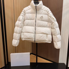 深圳南油直供25年冬季新款高级感流行减龄百搭修身显瘦立领羽绒服