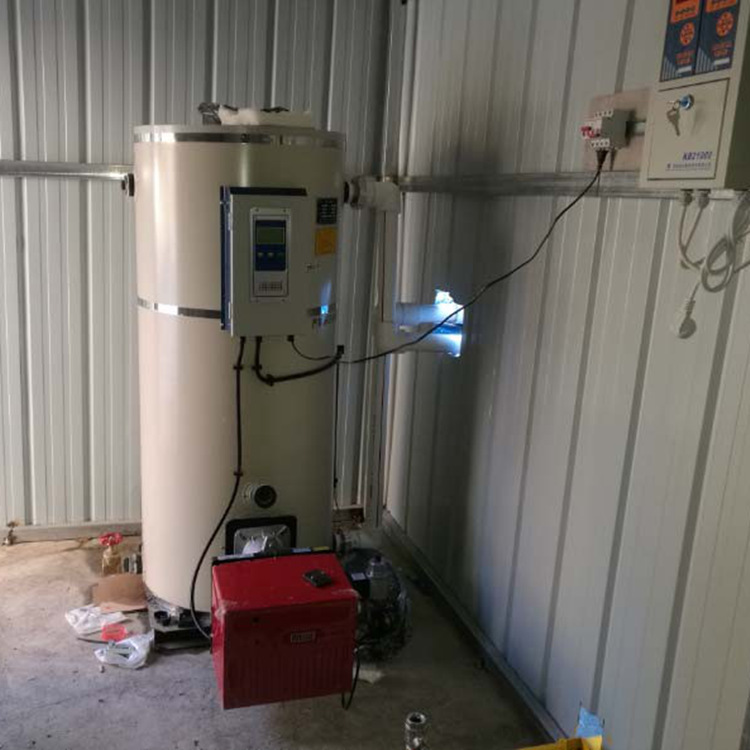 Small hot water boiler central air conditioning circulating CLHS installed in roof gas hot water boiler