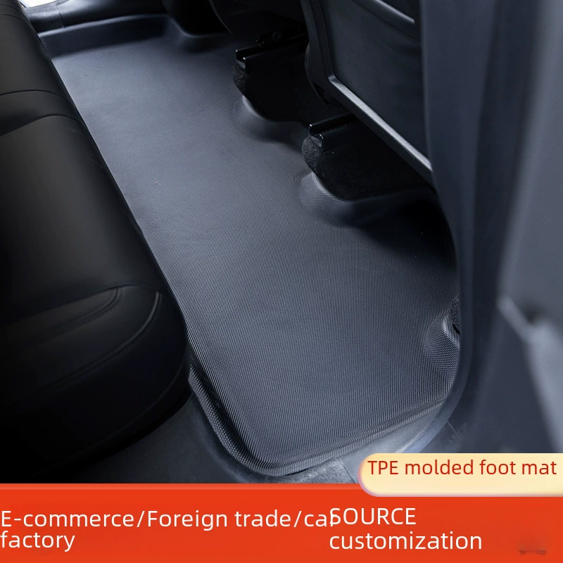 Подходит для Tesla Model Y Model Pressing Pets TPE+XPE Car Foot Cushion Tail Box Cushion E-commerce Hot Sale