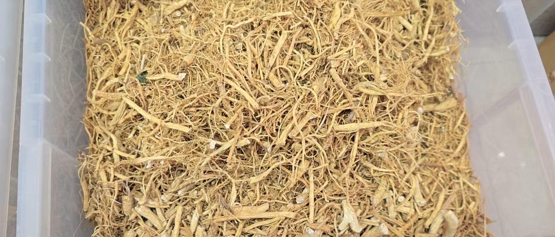 Ginseng Rootlets Bai Shen Xu Dried White Ginseng Fibrous Roots for Soup and Decoction 500g quality and texture