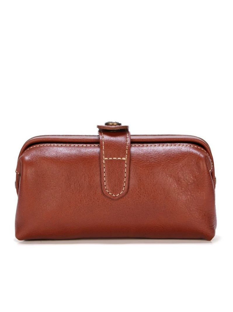 Маленькая кожаная clutch-сумка, ручная петля, кошелек для телефона, размеры 18×12×7.5 см, высокое качество