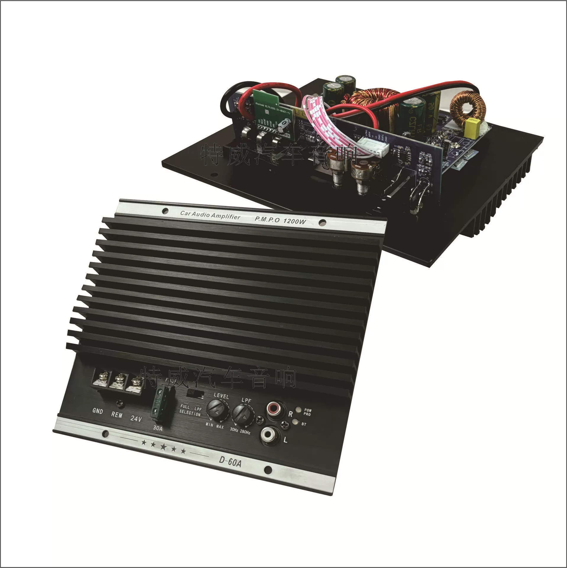 Усилитель мощности D-60A 12V \ 24V D, автомобильный ауди amplifier