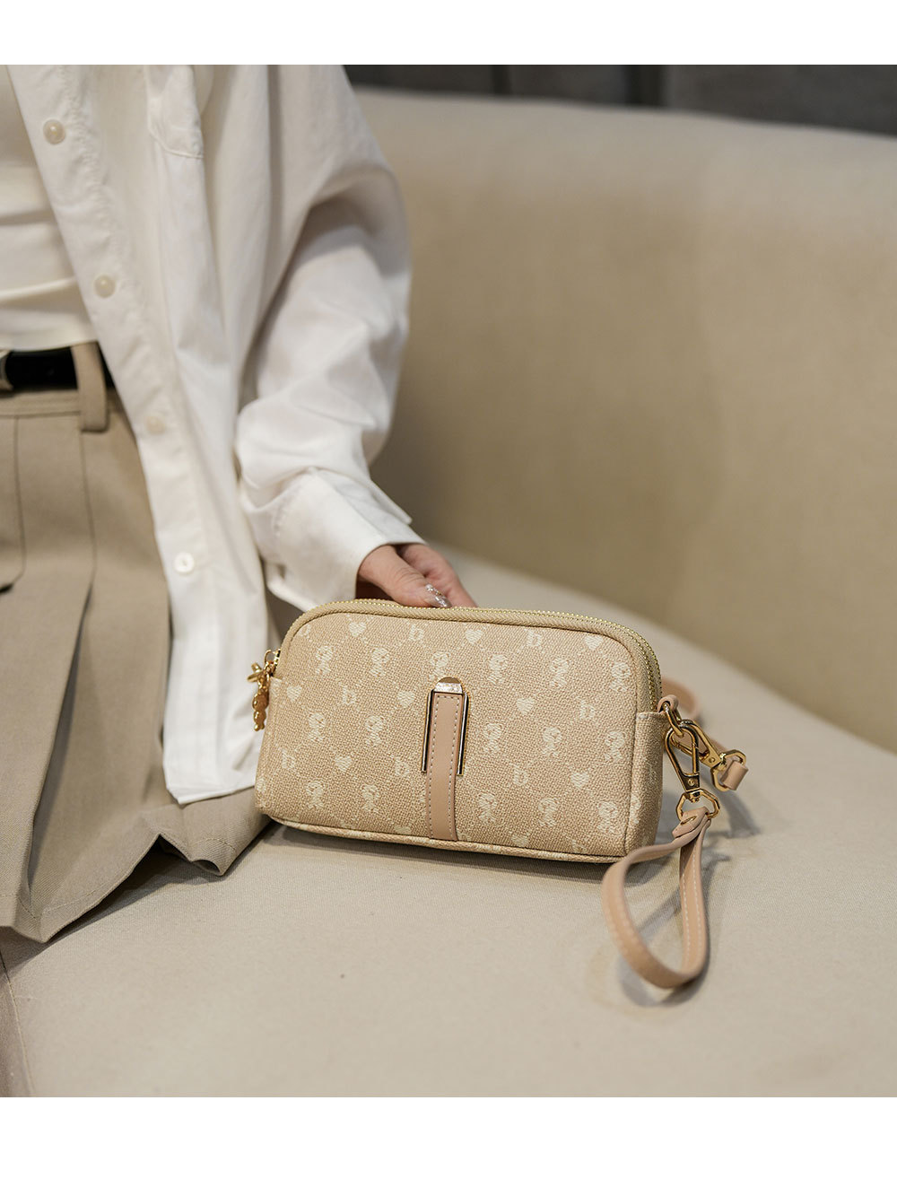 Damentaschen Trendy All-Match-Clutch-Tasche Modische Schulter-Umhängetasche_voghion.com