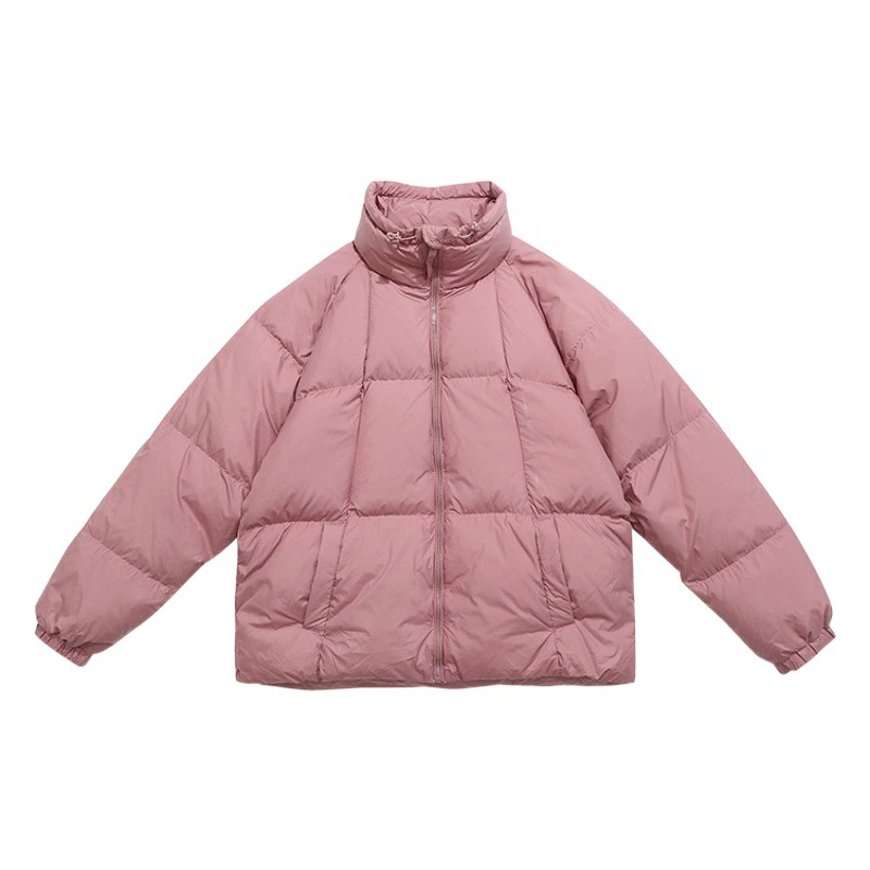 Южное летнее платье 2023 зимний однотонный базовый стеганый пуховик с вертикальным воротником Японский модный нейтральный пуховик для мужчин