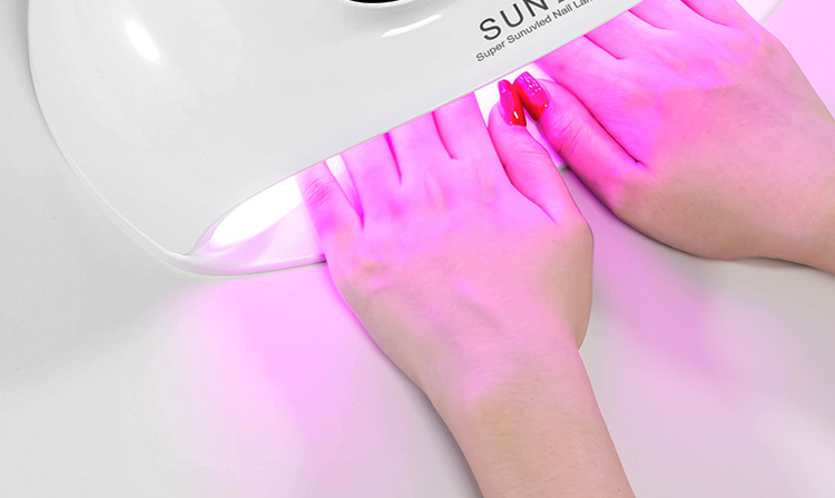 Nail Phototherapy Machine Sun 4th Generation Red Light Quick-Drying Non-Discoloring Phototherapy Lamp Nail Salon Professional Nail Curing Lamp Wholesale