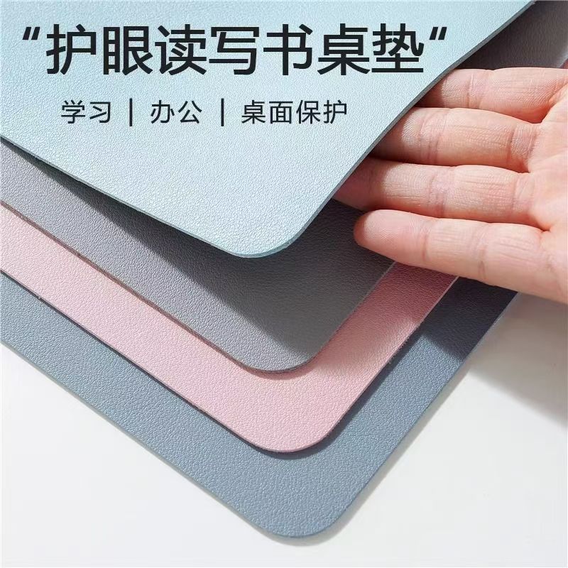 Cojín de escritorio de red cojín de escritorio de cuero cojín de escritorio de comedor impermeable a prueba de aceite mesa de té de computadora blanca de escritorio de estudiantes tela de mesa de PVC