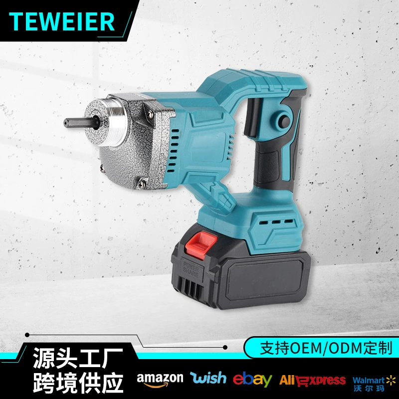 Литиевый бесщеточный бетонный вибратор портативный вставка вибратора небольшой зарядный цементный вибратор