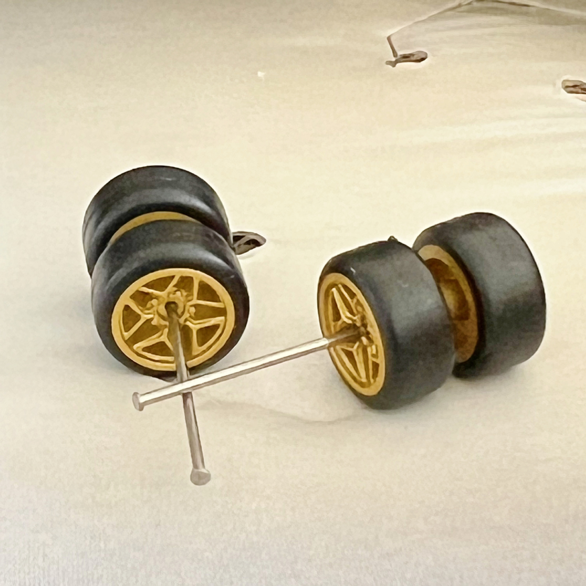 Hot Wheels Matchbox Domica 1/64 de nivel de entrada de aleación de coche modelo de modificación de la rueda de goma del neumático de goma cubo de la rueda