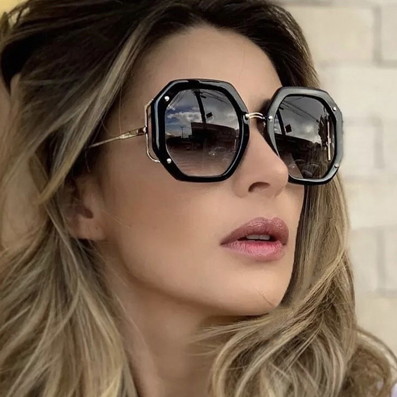Ac, UV400 Protection Lens Material Square Glasses Style Travel Occasion Fashion Leopard Ac UV400 Protection Square Full Frame Women's Sunglasses
