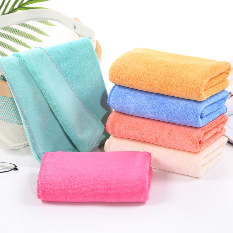 Yingda wash towel fine fiber plain adult face wash absorbent large towel gift towel printable logo Yingda wash towel fine fiber plain adult face wash absorbent large towel gift towel printable logo