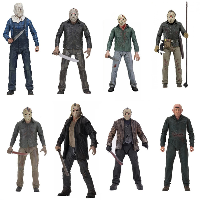 Black Friday Series 30Th Anniversary Deluxe Edition Jason Action Figure Model