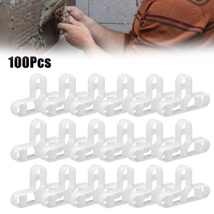 100pcs T-shaped Plastic Hollow Tile Gasket DIY Floor Wall Tile Positioning Piece WT2401