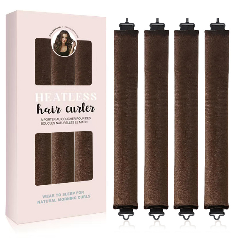 Perezoso rizado estilo de cabello libre de rizos ondas grandes sueltos sin calor rizador de cabello para dormir cortar el cabello rizado de cola