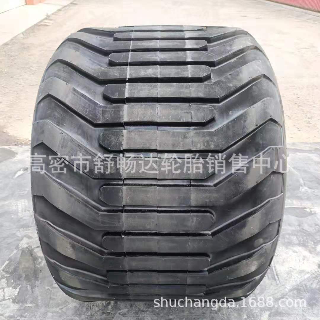 农用拖车车斗轮胎 800/45-26.5  宽基 防陷轮胎 农场运粮车轮胎