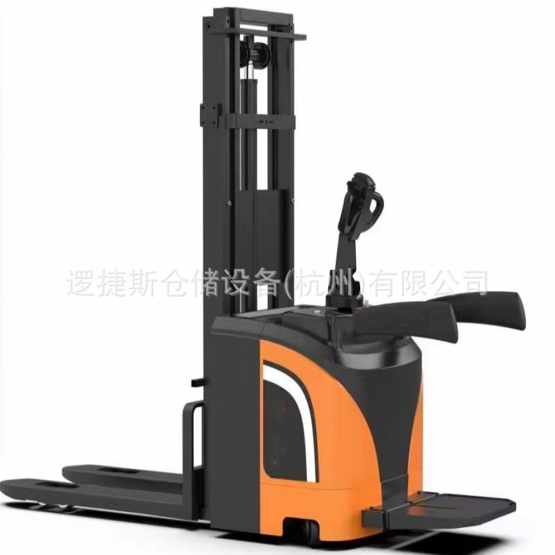 站驾式堆高车装卸车液压升降堆垛机2吨叉车搬运车托盘堆高铲车