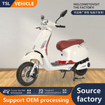 外贸电动摩托车电摩高速长跑家用代步两轮电动车踏板外卖电瓶车