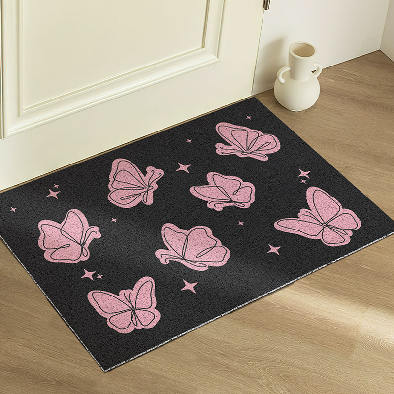 Non-slip Silk Loop Area Rug For Entryways And Home Flooring_voghion.com