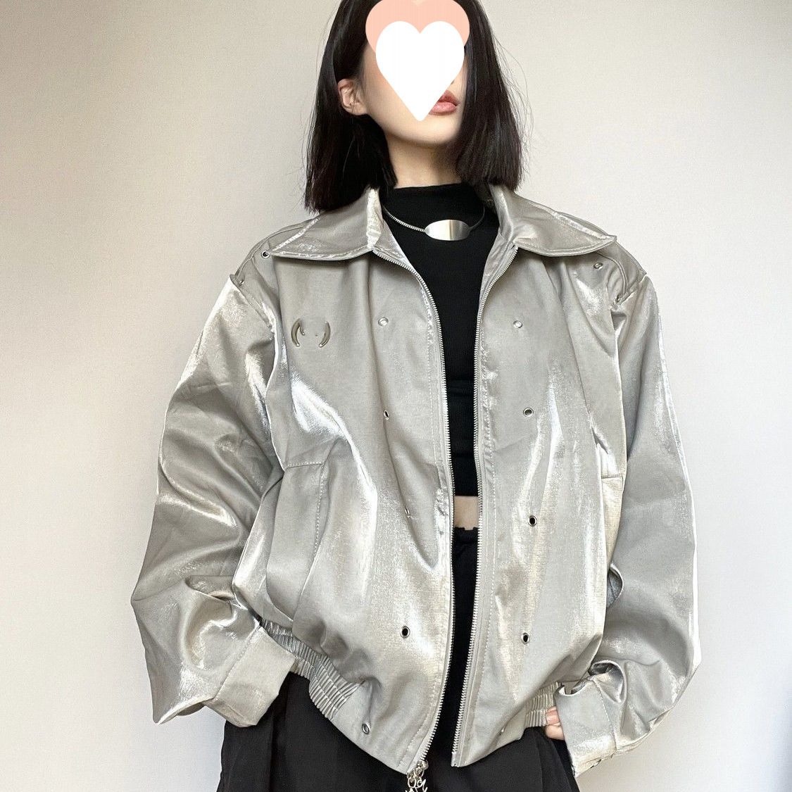 美式高街棒球服外套男女秋秋新款复古潮牌学生情侣百搭夹克潮现货