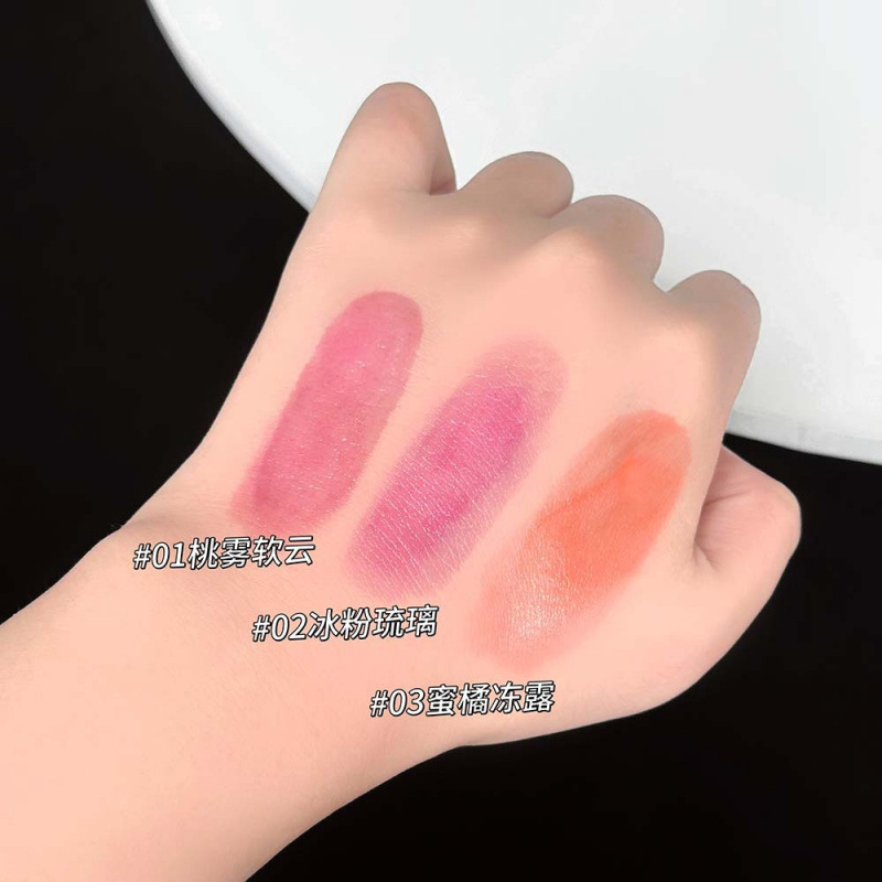 LUCKGO lipstick dual-purpose blush