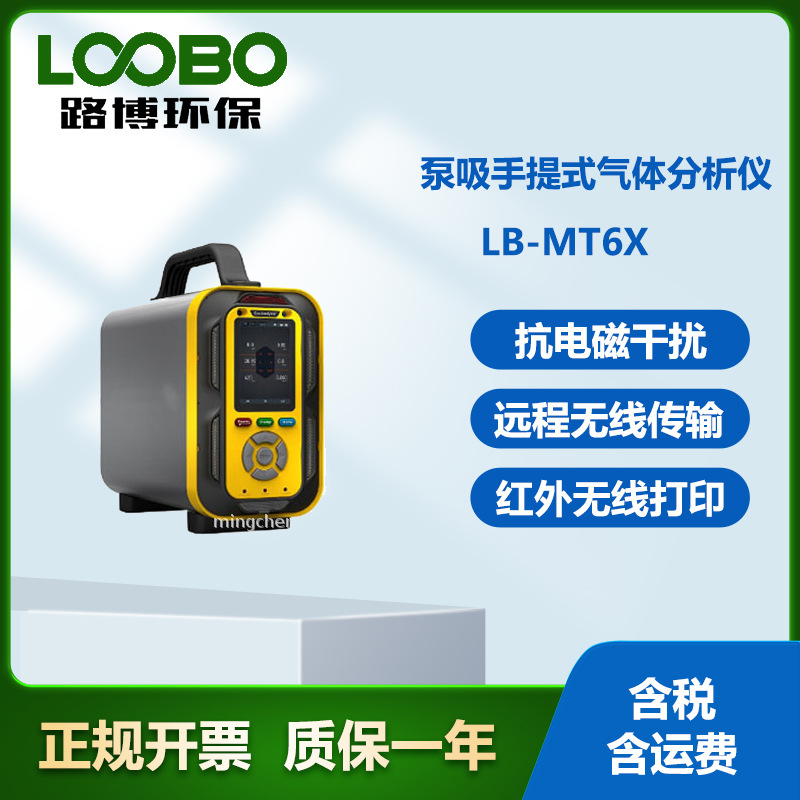 LB-MT6X泵吸手提式六合一气体分析仪