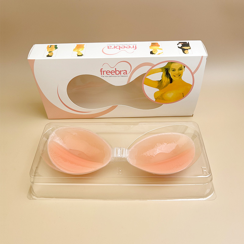 Sujetador invisible de silicona al por mayor de fábrica 4 veces sujetador de boda de Lala de silicona engrosada tridimensional