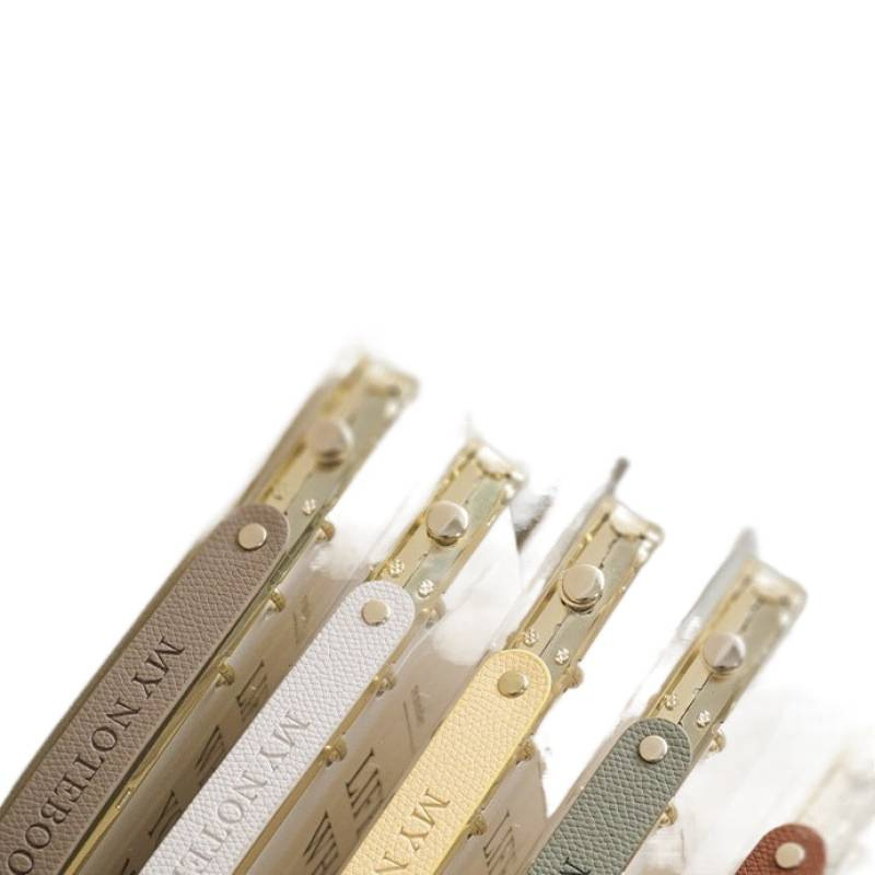 Cuaderno transparente cuaderno de trabajo de negocios cuaderno de ahorro cuaderno de cuentas de mano cuaderno de diario