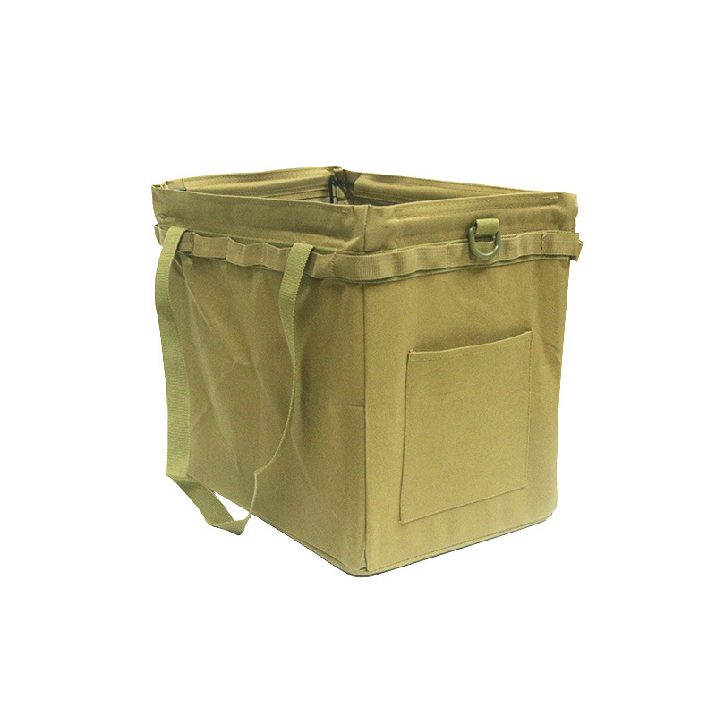 Caja de almacenamiento plegable al aire libre camping bolsa de herramientas de almacenamiento bolso de gran capacidad multifuncional bolsa de almacenamiento de picnic organizador