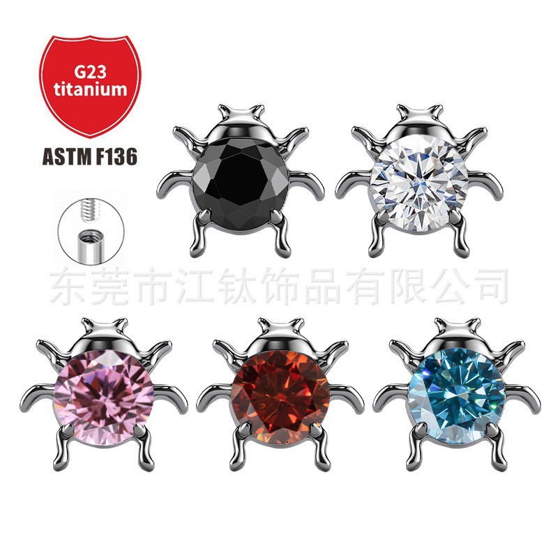 Labret stud lip piercing jewelry styling detail