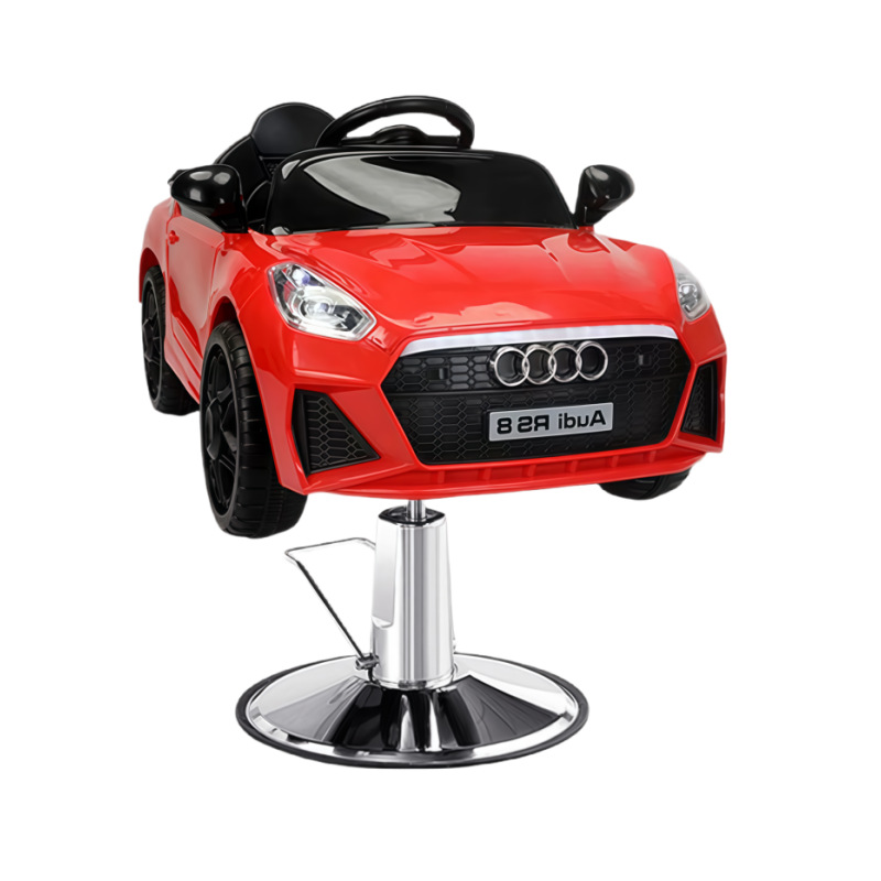 Silla de peluquería transfronteriza para niños silla de cabello giratoria silla de elevación salón de peluquería multifuncional asiento de automóvil de dibujos animados al por mayor image 60