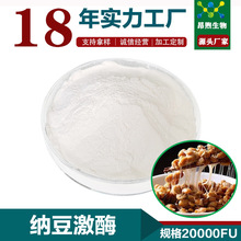 纳豆激酶20000FU/G纳豆粉发酵提取物  纳豆提取物 纳豆激酶冻干粉