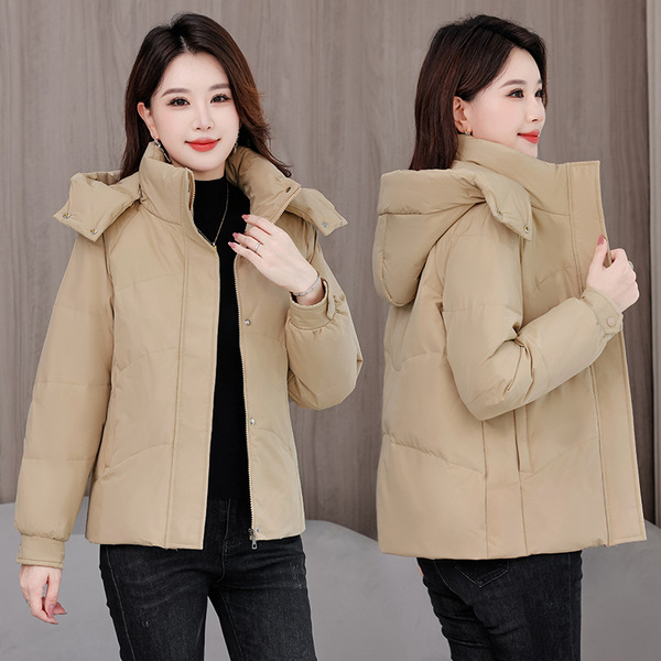 Winter fashionable keep warm velvet down jacket