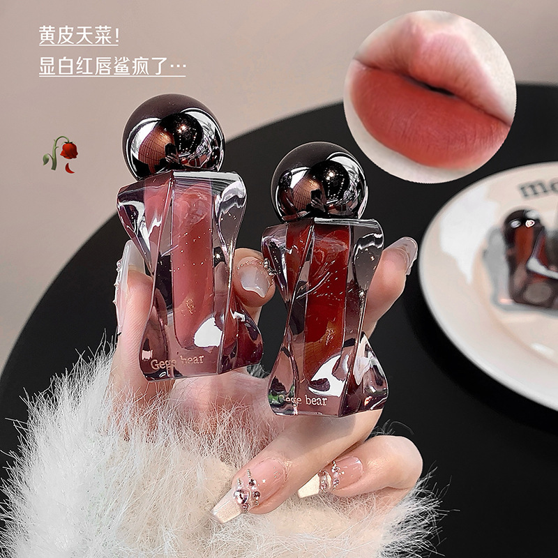 Gege Bear柔光慕斯唇泥丝绒柔雾哑光秋冬氛围感显白唇釉跨境美妆|undefined