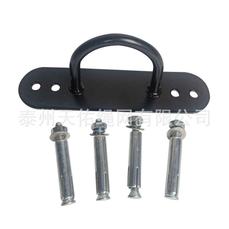 Soporte Fijo para Cuerda de Batalla de Hierro para Entrenamiento de Fitness