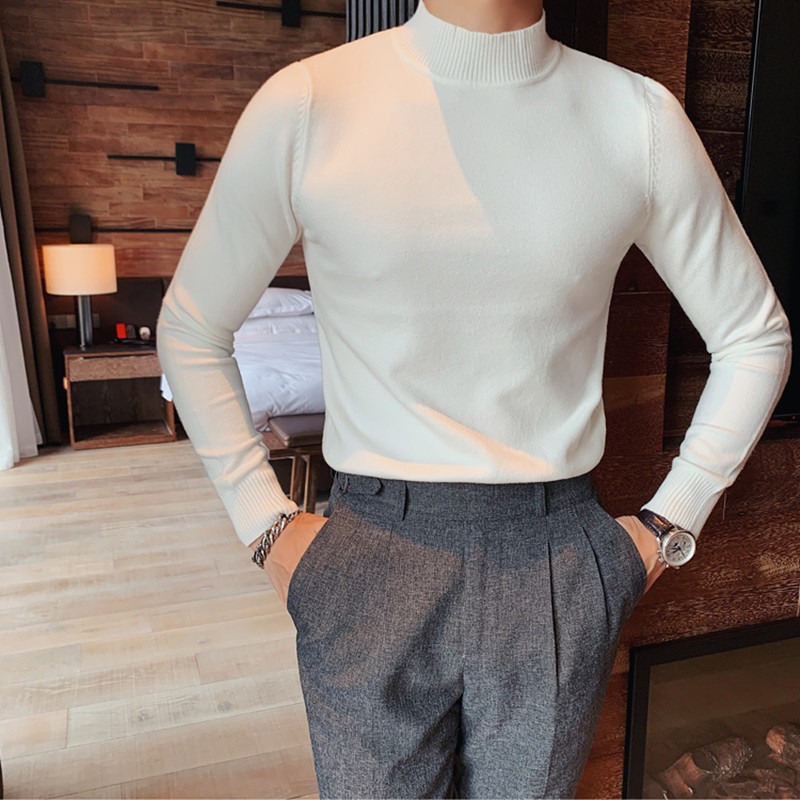 White (long -sleeved)