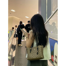 寇家Moille茉莉25新奶茶托特包手提斜挎单肩包女购物包高级真皮包