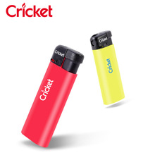 进口Cricket草蜢 一次性塑料迷你荧光电子创意新奇特打火机