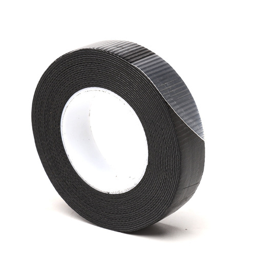 Xiling High-Voltage Insulating Self-Adhesive Tape J20 Waterproof Sealing Black Cloth Tape for Electrical Applications, 10kV Butyl Rubber Coating